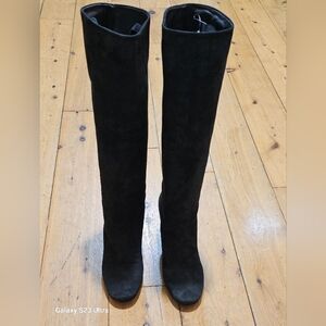 Prada Black Women's Knee-High Boots